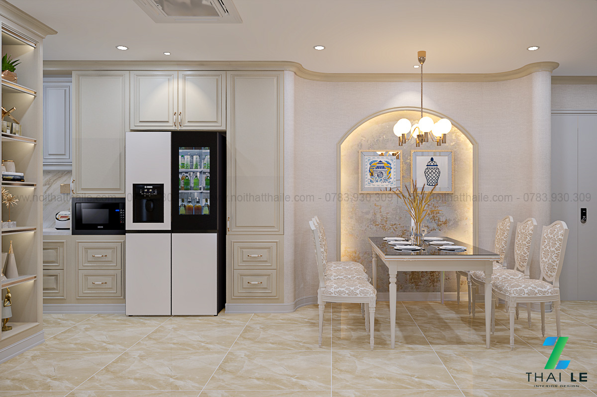 Thiết kế nội thất căn hộ The Horizon Q.7 - 96m2